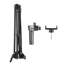 Load image into Gallery viewer, PULUZ Live Broadcast Desktop Articulating Arm Holderwith Phone Clamp, Phone Clamp
