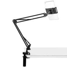 Load image into Gallery viewer, PULUZ Live Broadcast Desktop Articulating Arm Holder with Tablet Clamp, Tablet Clamp