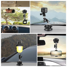 Load image into Gallery viewer, PULUZ Upgraded 1/4 inch Magic Arm Suction Cup Mount, Upgraded 1/4 inch Suction Cup Mount