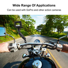 Load image into Gallery viewer, PULUZ Motorcycle Handlebar Fixed Mount U-Bolt Base Holder for GoPro and Other Action Cameras, Handlebar Mount