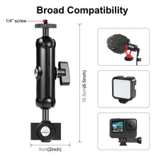 Load image into Gallery viewer, PULUZ Motorcycle Holder Rearview Mirror Fixed Mount for GoPro and Other Action Cameras, Rearview Mirror Mount