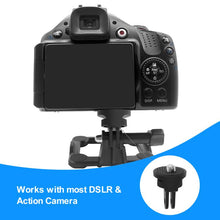 Load image into Gallery viewer, PULUZ 1/4 inch Screw Adjustable ABS Action Camera Tripod Adapter, ABS Camera Adapter