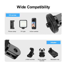 Load image into Gallery viewer, PULUZ 1/4 inch Screw Metal Tripod Mount Action Camera Adapter, Metal Camera Adapter