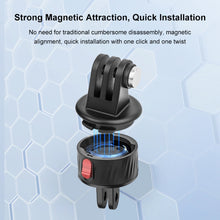 Load image into Gallery viewer, PULUZ Action Camera Magnetic Base Adapter, Magnetic Base