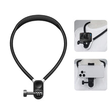 Load image into Gallery viewer, PULUZ Lazy Neck Bracket POV View Mount with Phone Clamp for GoPro Action Cameras / Phones, Magnetic Silicone Collar Bracket