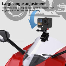 Load image into Gallery viewer, PULUZ Motorcycle Windshield Clip Bracket Camera Mount, Windshield Clip II