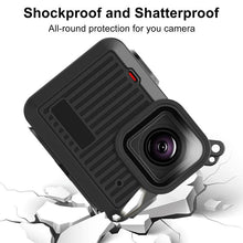 Load image into Gallery viewer, For GoPro HERO 2024 PULUZ Silicone Protective Case Side Interface Cover with Wrist Strap &amp; Lens Cover, Silicone Protective Case