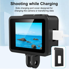 Load image into Gallery viewer, For GoPro HERO 2024 PULUZ Silicone Protective Case Side Interface Cover with Wrist Strap &amp; Lens Cover, Silicone Protective Case