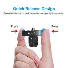 Load image into Gallery viewer, For GoPro HERO13 Black PULUZ Magnetic Quick Release Metal Base, For GoPro HERO13 Black / MAX2