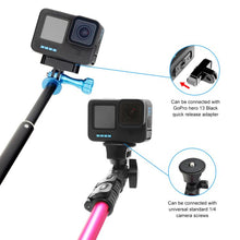Load image into Gallery viewer, PULUZ Quick Release Magnetic Folding Base Adapter for GoPro HERO12 Black /11 Black /11 Black mini /10 Black /9 Black /8 Black / Max, Magnetic Folding Base For GoPro HERO12 Black