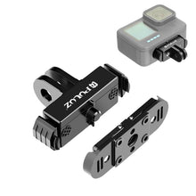 Load image into Gallery viewer, PULUZ Quick Release Magnetic Folding Finger Base Mount for GoPro HERO12 Black /11 Black /11 Black mini /10 Black /9 Black /8 Black / Max, Folding Finger Base Mount
