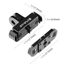 Load image into Gallery viewer, PULUZ Quick Release Magnetic Folding Finger Base Mount for GoPro HERO12 Black /11 Black /11 Black mini /10 Black /9 Black /8 Black / Max, Folding Finger Base Mount