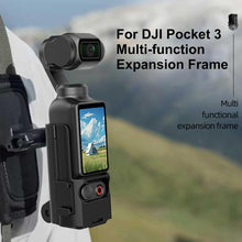 Load image into Gallery viewer, For DJI OSMO Pocket 3 PULUZ Plastic Protection Frame Expansion Cold Shoe Adapter Bracket, Plastic Protection Frame