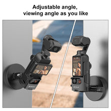 Load image into Gallery viewer, For DJI OSMO Pocket 3 PULUZ Protective Frame Magnetic Desktop Mount Angle Adjustable Base, Magnetic Desktop Mount