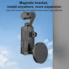 Load image into Gallery viewer, For DJI OSMO Pocket 3 PULUZ Protective Frame Magnetic Desktop Mount Angle Adjustable Base, Magnetic Desktop Mount