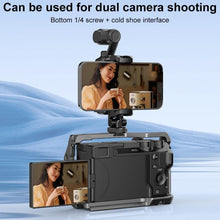 Load image into Gallery viewer, For DJI OSMO Pocket 3 PULUZ Protective Frame Expansion Phone Clamp, Compatible with Tripod Pole