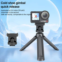 Load image into Gallery viewer, For DJI Osmo Action 5 Pro / 4 / 3 PULUZ Cold Shoe Gimbal Quick Release Base Adapter, For DJI Osmo Action 5 Pro / 4 / 3