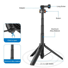 Load image into Gallery viewer, PULUZ Mini Magnetic Quick Release Selfie Stick Tripod, Magnetic Quick Release Tripod