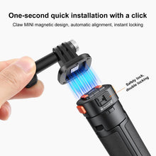 Load image into Gallery viewer, PULUZ Mini Magnetic Quick Release Selfie Stick Tripod, Magnetic Quick Release Tripod