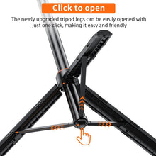 Load image into Gallery viewer, PULUZ 1.3m Action Camera Selfie Stick Tripod Vlog Live Streaming Holder, 1.4m Action Camera Tripod