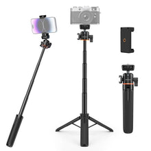 Load image into Gallery viewer, PULUZ Mini Phone Camera Extension Tripod Stand 360 Degree Ball Head Cold Shoe Selfie Stick, Phone Camera Tripod