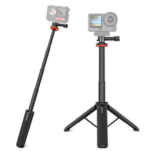 Load image into Gallery viewer, PULUZ Action Camera Extension Tripod Selfie Stick Stand for GoPro, Action Camera Tripod