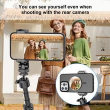 Load image into Gallery viewer, Mobile Phone MagSafe Magnetic Makeup Mirror Rear Camera Video Selfie Mirror