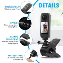 Load image into Gallery viewer, PULUZ Action Sports Cameras Jaws Flex Clamp Mount with Phone Clamp, Jaws Clamp Mount with Phone Clamp