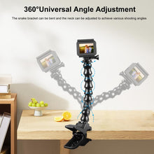 Load image into Gallery viewer, PULUZ Action Sports Cameras Jaws Flex Clamp Mount with Phone Clamp, Jaws Clamp Mount with Phone Clamp