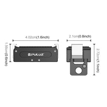 Load image into Gallery viewer, For DJI Osmo Action 5 Pro PULUZ Magnetic Quick Release Metal Base, For DJI Osmo Action 5 Pro