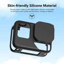 Load image into Gallery viewer, For Insta360 Ace Pro 2 PULUZ Body Silicone Protective Case with Lens Cap &amp; Strap, For Insta360 Ace Pro 2 Silicone Case