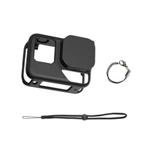 Load image into Gallery viewer, For Insta360 Ace Pro 2 PULUZ Body Silicone Protective Case with Lens Cap &amp; Strap, For Insta360 Ace Pro 2 Silicone Case