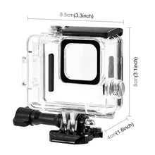 Load image into Gallery viewer, For GoPro HERO 4K 2024 PULUZ 60m / 196ft Waterproof Housing Protective Case with Buckle Basic Mount &amp; Screw, Waterproof Case