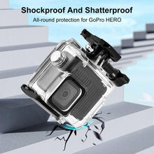 Load image into Gallery viewer, For GoPro HERO 4K 2024 PULUZ 60m / 196ft Waterproof Housing Protective Case with Buckle Basic Mount &amp; Screw, Waterproof Case
