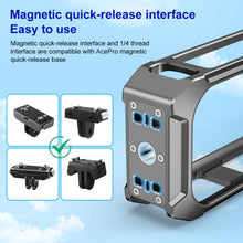 Load image into Gallery viewer, For Insta360 X4 PULUZ Aluminum Alloy Protective Cage Rig Expand Cold Shoe Housing Frame, For Insta360 X5