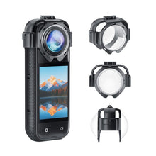 Load image into Gallery viewer, For Insta360 X5 PULUZ Snap-on Optical Tempered Glass Lens Guard Protective Cover, For Insta360 X5