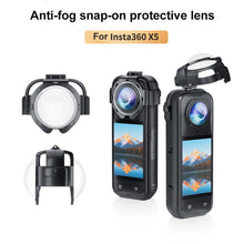 Load image into Gallery viewer, For Insta360 X5 PULUZ Snap-on Optical Tempered Glass Lens Guard Protective Cover, For Insta360 X5