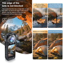 Load image into Gallery viewer, For Insta360 X5 PULUZ Snap-on Optical Tempered Glass Lens Guard Protective Cover, For Insta360 X5