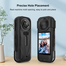 Load image into Gallery viewer, For Insta360 X5 PULUZ Silicone Protective Case with Lens Cover, Silicone Case with Lens Cover (Black), Silicone Case with Lens Cover (Blue), Silicone Case with Lens Cover (Red)