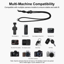 Load image into Gallery viewer, PULUZ Sports Camera Lanyard Long Adjustable Anti-lost Rope for OSMO Pocket 3 / Insta360 X4