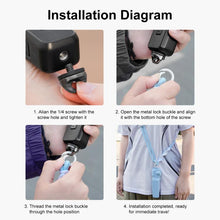 Load image into Gallery viewer, PULUZ Sports Camera Lanyard Long Adjustable Anti-lost Rope for OSMO Pocket 3 / Insta360 X4