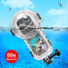 Load image into Gallery viewer, For Insta360 X5 PULUZ 60m Waterproof Sealed Diving Case, Waterproof Diving Case