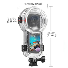 Load image into Gallery viewer, For Insta360 X5 PULUZ 60m Waterproof Sealed Diving Case, Waterproof Diving Case
