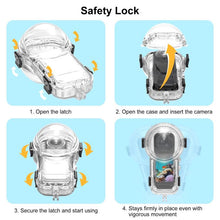 Load image into Gallery viewer, For Insta360 X5 PULUZ 60m Waterproof Sealed Diving Case, Waterproof Diving Case