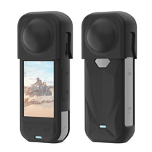 Load image into Gallery viewer, For Insta360 X5 PULUZ Silicone Protective Case with Lens Cover, Case with Lens Cover (Black)