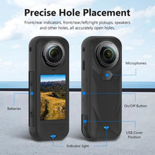 Load image into Gallery viewer, For Insta360 X5 PULUZ Silicone Protective Case with Lens Cover, Case with Lens Cover (Black)