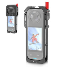 Load image into Gallery viewer, For Insta360 X5 PULUZ Metal Protective Cage Rig Housing Frame with Lens Cover, Metal Protective Cage