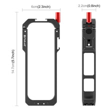 Load image into Gallery viewer, For Insta360 X5 PULUZ Metal Protective Cage Rig Housing Frame with Lens Cover, Metal Protective Cage
