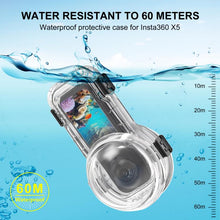 Load image into Gallery viewer, For Insta360 X5 PULUZ Quick Release 60m Waterproof Sealed Diving Case, Quick Release Diving Case