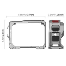 Load image into Gallery viewer, For Insta360 Ace Pro 2 PULUZ Aluminum Alloy Protective Cage Rig Dual Cold Shoe Housing Frame, For Insta360 Ace Pro 2 Meta Cage